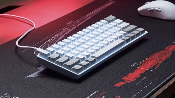 Corsair Clipper Pro Mini 60 hall effect gaming keyboard with RGB lighting